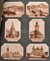 cca 1930 Vágyainknak albuma a tündérvásár Nagymagyarországért gyűjtőalbum 144 képpel