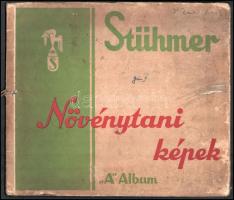 cca 1935 Stühmer növénytani képek gyűjtőalbum 36 képpel. Komplett.