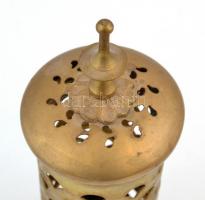 Réz lámpás, m: 23 cm