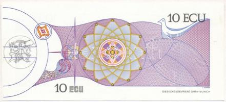 1992. 10E minta bankjegy T:I 1992. 10 Ecu specimen banknote C:UNC