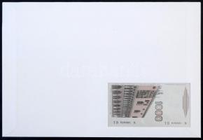 Olaszország 1982. 1000L felbélyegzett borítékban, bélyegzéssel T:1
Italy 1982. 1000 Lire in envelop...