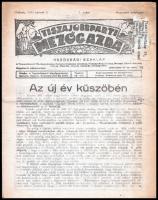 2 db ritkább újság: 1925 Szállító- és fuvarozómunkások szaklapja, 1944 Tiszajobbparti Mezőgazda