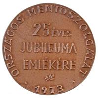 1973. "Dr. Orovecz Béla / Országos Mentőszolgálat 25 éves jubileuma emlékére" Br emlékérem...