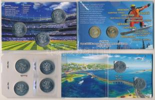 Oroszország 2013-2019. 11xklf forgalmi emlékkiadás, 2-10-25R-es címletek T:1,1-
Russia 2013-2019. 1...