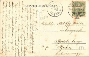 1906 Lillafüred (Miskolc), Nyári lakok a népkert mellett, villák (EK)