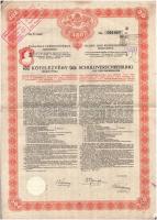 1914. "Budapest Székesfőváros" 4 1/2%-os Kötelezvény bemutatóra 480K-ról sorszámkövetők, m...