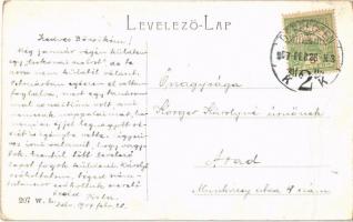 1907 Debrecen, Collegium, hirdetőoszlop. W. L. 207. (EB)