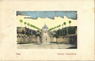 1914 Pécs, Zsolnay Mauzóleum. Schmeiszl és Kálmán kiadása (fl)