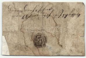 Ausztria/Böhmen/Gabel 1848. 10kr szükségpénz T:restaurált