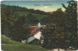 1921 Kőszeg, Szabó-hegy. Kiadja Róth Jenő (szakadások / tears)