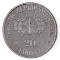 1984. 20Ft Cu-Ni "FAO III." jelzett próbaveret T:PP fo.
Hungary 1984. 20 Forint "FAO...