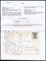 1954 Budapest Honvéd labdarúgói által, Bécsből, az 1954-es húsvéti tornáról (1954 IV. 17. Rapid-Bp. ...