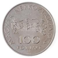 1984. 100Ft Cu-Ni "Kőrösi Csoma Sándor" jelzett próbaveret T:BU ujjlenyomat
1984. 100 For...