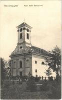 1917 Mezőhegyes, Római katolikus templom. Tóth Petrowsky Jánosné kiadása (EK)