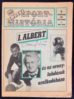 1991 Albert Flórián  (1941-2011) labdarúgó aláírása a Nemzeti Sport Sport História 1991. szept. 14. ...