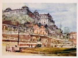 1931 Budapest. Csánky Dénes illusztrációival. Bp., Budapest Székesfőváros Idegenforgalmi Hivatala, 2...