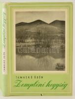 Tamaskó Ödön: Zempléni hegység. Magyar Tájak. Bp., 1958, Bibliotheca. Kiadói félvászon-kötés, kiadói papír védőborítóban.