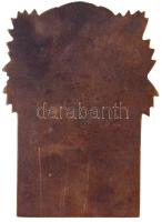 1938. "Újpesti Torna Egyesület 1885" Br sportplakett ezüstözött fém betéttel, "KÉMÉND...