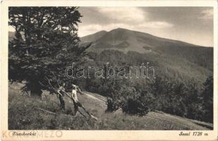 1941 Tiszaborkút, Kvaszi, Kvasy; Sesul 1728 m / mountain