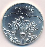 1995. 1000Ft Ag "Pannonhalma 996-1996" kapszulában, tanúsítvánnyal T:BU Adamo EM140