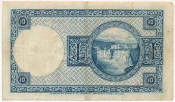 Izland 1928. 10K T:III 
Iceland 1928. 10 Kronur C:F
Krause 28.a