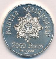 1998. 2000Ft Ag "1848-49. forradalom és szabadságharc 150. évfordulója" kapszulában, tanús...