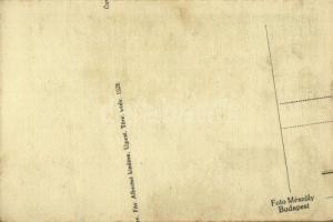 Budapest IV. Újpest, Víztorony. Özv. Fáy Albertné kiadása  (félrenyomott hátoldal)