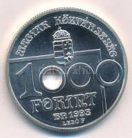1993. 1000Ft Ag "Labdarúgó VB - Vetődő kapus" kapszulában, tanúsítvánnyal T:BU Adamo EM132