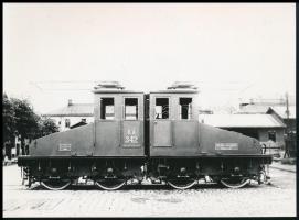 Régi mozdonyok, 3 db modern előhívás, 13×18 cm