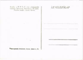 Szerepcsere a világtörténelem színpadán. Antiszemita szovjet-ellenes propaganda lap. Kiadja a MNSzP ...