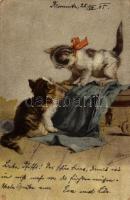 1905 Katzen / Cats s: Adam (EB)