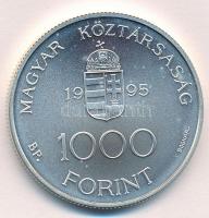 1995. 1000Ft Ag "Integráció az EU-ba-ECU" kapszulában T:BU 
Adamo EM145