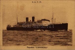 1939 SGTM (Société Générale de Transport Maritimes) Paquebot Campana / French ocean liner Campana (EK)