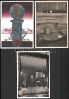 9 db RÉGI motívum képeslap: Adolf Hitler, német nemzetszocialista (náci) propaganda lapok, alkalmi b...