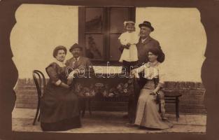 1912 Ágya, Adea; családi csoportkép / family group photo