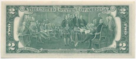 Amerikai Egyesült Államok 1974-1977. (1976) 2$ "Francine Irving Neff - William E. Simon" T...