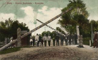 Brody Austrian-Russian border