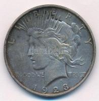 Amerikai Egyesült Államok 1923. 1$ Ag "Béke" T:2 patina, ph. 
USA 1923. One Dollar Ag &qu...