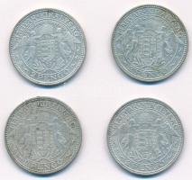 1929-1939. 2P Ag "Madonna" (4xklf) T:2,2- ph., kis patina
Adamo P7