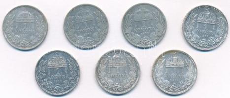 1893KB-1916KB 1K Ag "Ferenc József" (7xklf) T:1-,2,3
Adamo K5