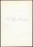 1936 július 20. Kinszki Imre (1901-1945) budapesti fotóművész hagyatékából, vintage fotó, a szerző á...