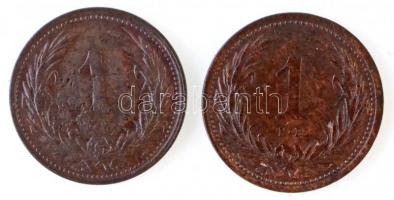 1898-1902KB 1f Br (2x) Körmöcbánya T:2,2-  
Adamo K1