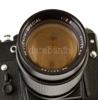 Zenit 11 fényképezőgép Revuenon-Special 135mm f/2.8 objektívvel, működőképes, jó állapotban / Vintag...