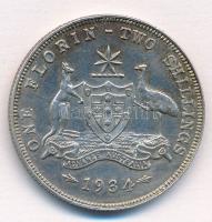 Ausztrália 1934. 1Fl Ag "V. György" T:2 kis patina
Australia 1934. 1 Florin Ag "Geor...