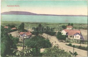 1912 Zamárdi, látkép, nyaralók, villák