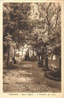 1950 Subiaco, Sacro Speco, Il Giardino dei Corvi / monastery, garden