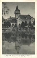 1943 Hajmáskér, Parancsnoksági épület, tó