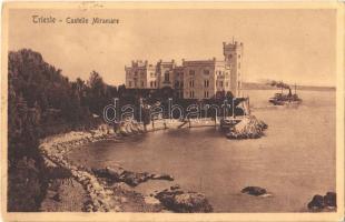 1912 Trieste, Trieszt, Trst; Castello Miramare / castle