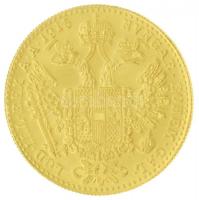 Ausztria 1915. Dukát Au "Ferenc József" utánveret (3,49g/0.986) T:1- 
Austria 1915. Ducat...