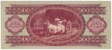 1949. 100Ft T:II szép papír, halvány hajtásnyom 
Adamo F28
